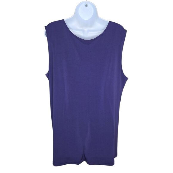 Ulla Popken Stretch Jersey Tank Top Size 24/26 - Picture 2 of 6